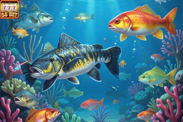 ประสบการณ์ยิงปลาเกมยิงปลาออนไลน์ระดับสูงของ 58bet